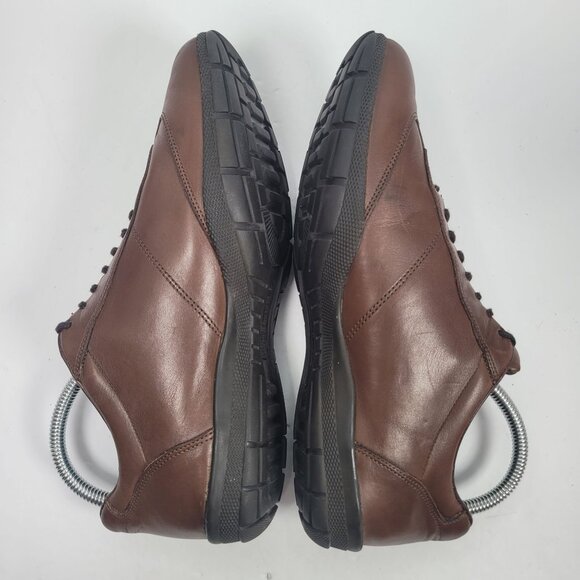 Alan Edmonds Mitchell Men's Brown Leather Oxford Casual Shoes 7.5E - Picture 6 of 8